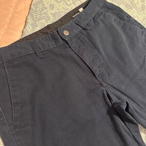VOLCOM Navy Hot Fireman Trousers Sz 34x31 - read description